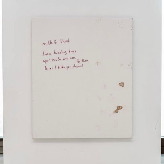 Art Installation Embroidery for Author