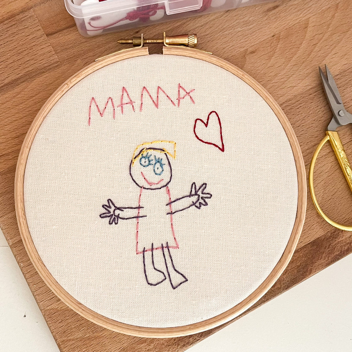 Drawing Hand Embroidery