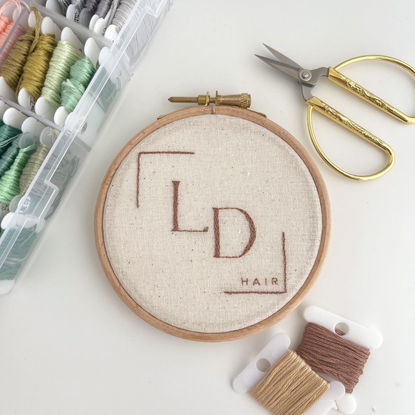 Custom Logo Hand Embroidery Hoop