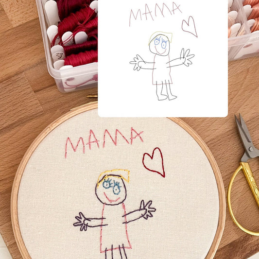Drawing Hand Embroidery