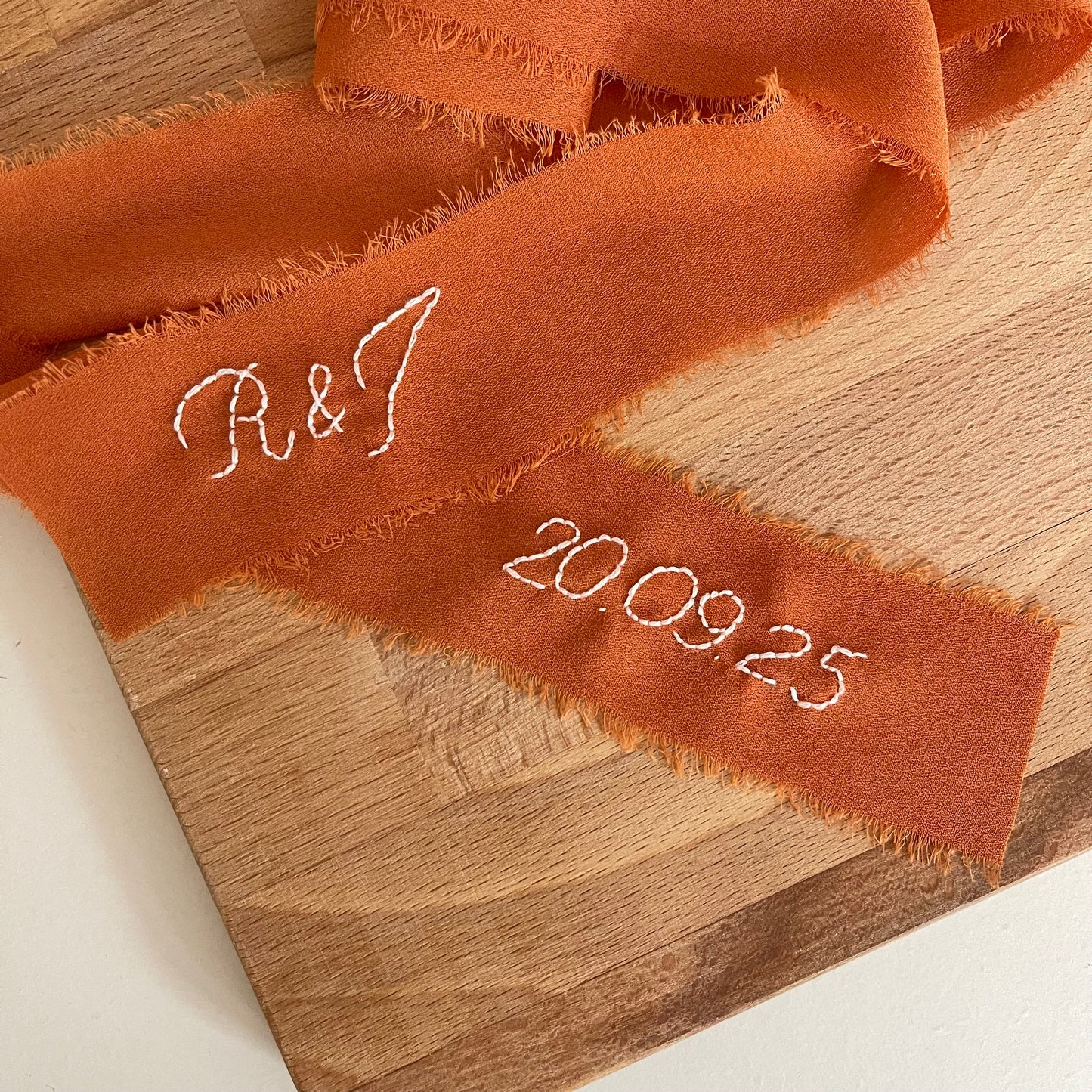 Personalised Wedding Bouquet Ribbons