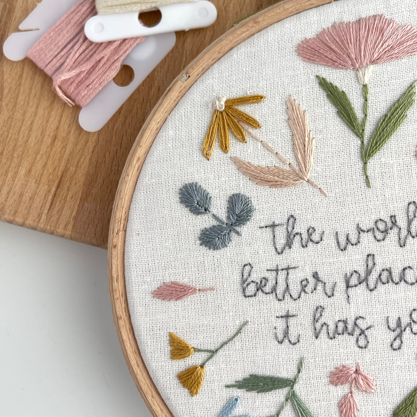 Better Place Embroidery Hoop