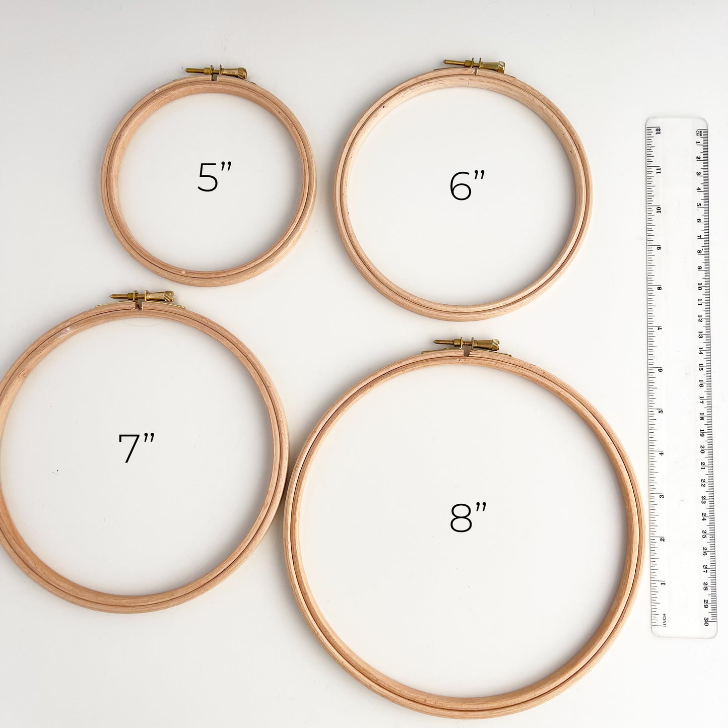 Custom Logo Hand Embroidery Hoop