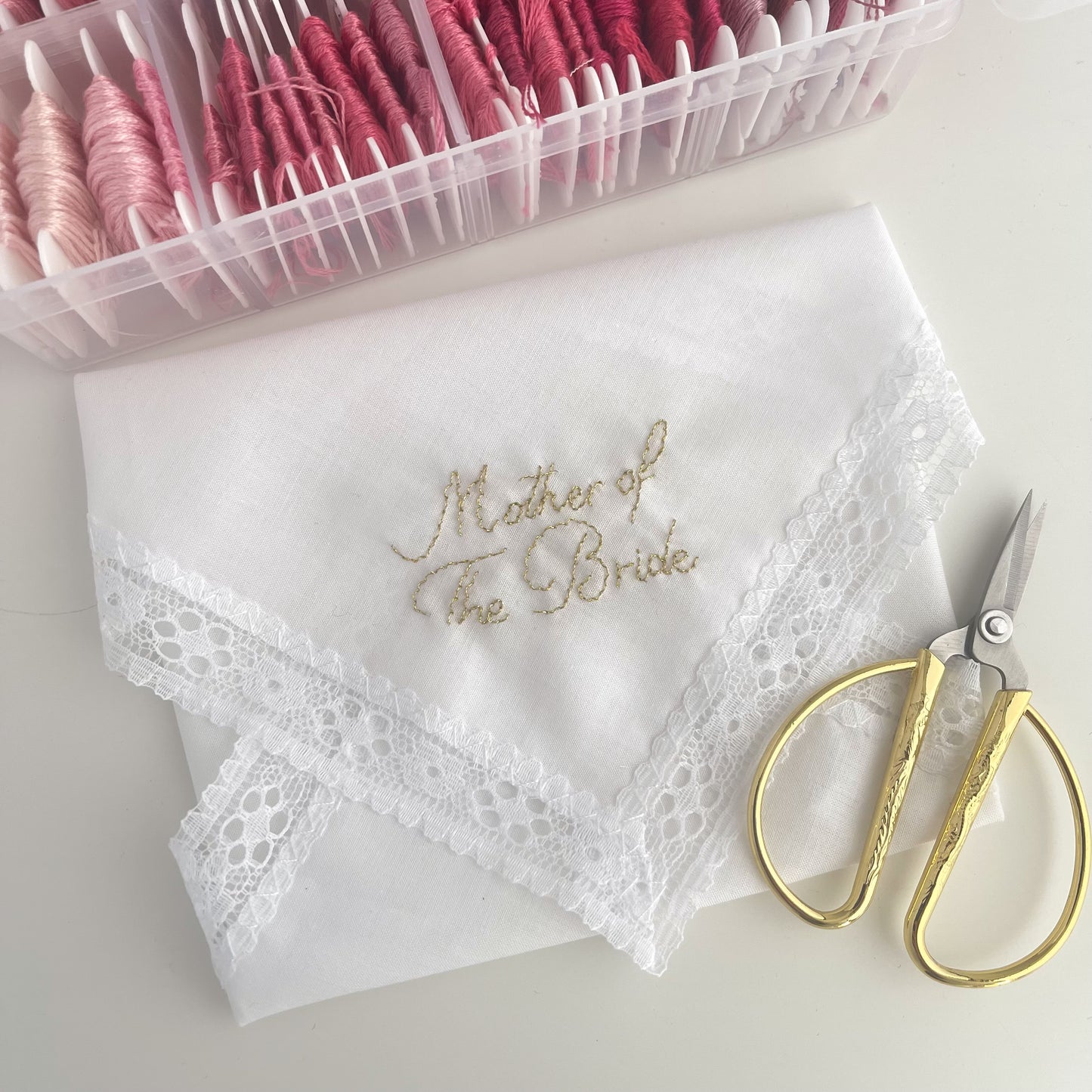 Personalised Wedding Handkerchief