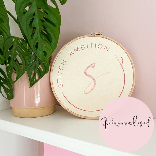 Custom Logo Hand Embroidery Hoop