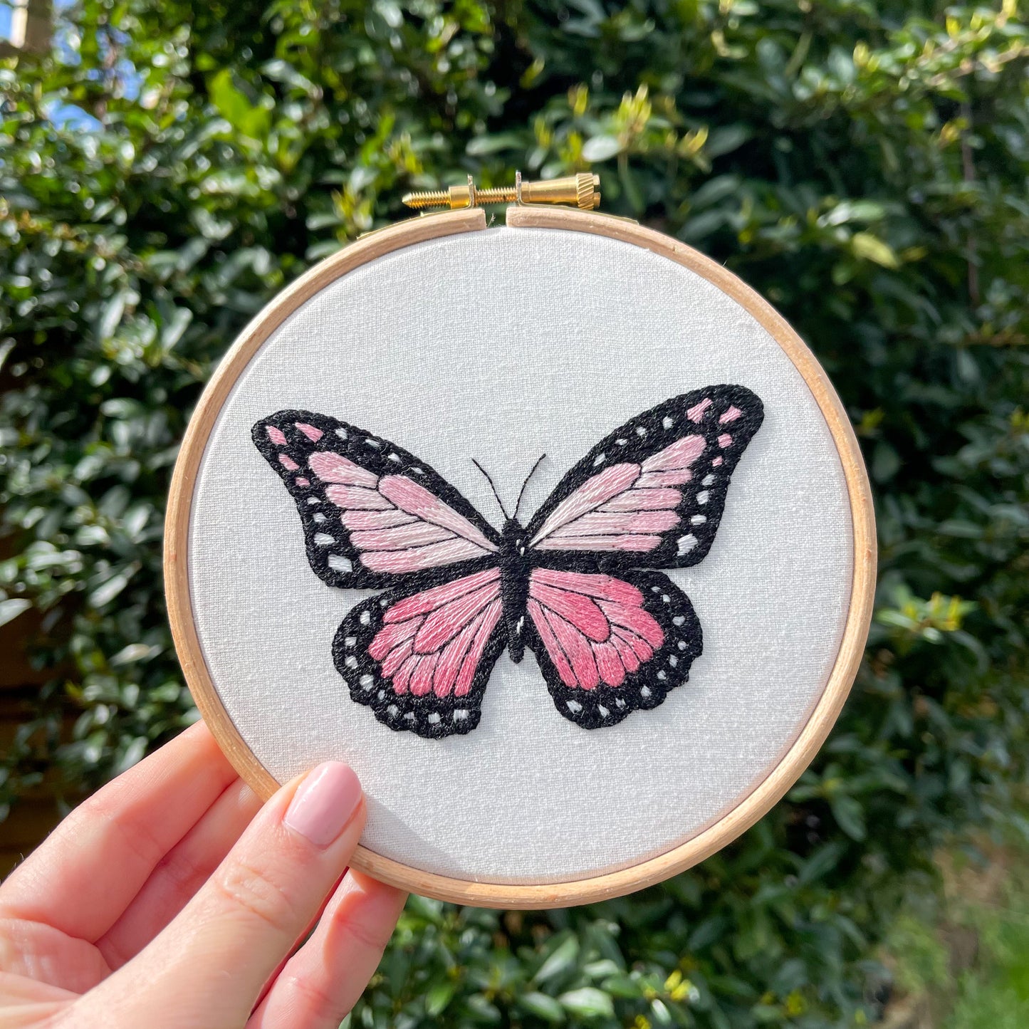 Butterfly Hand Embroidery Kit