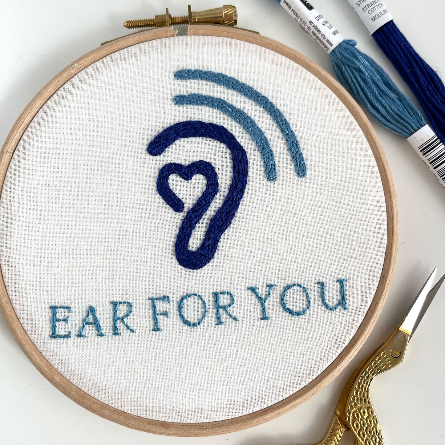 Custom Logo Hand Embroidery Hoop