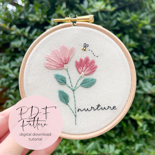 Nurture Embroidery PDF Pattern