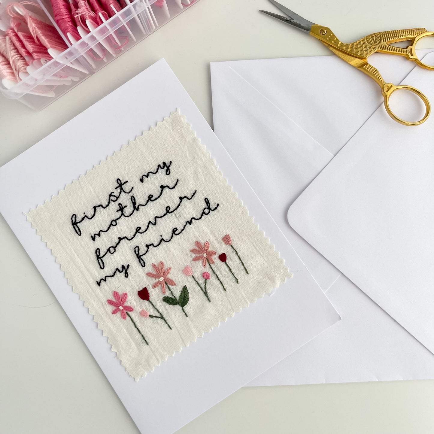 Embroidered Cards