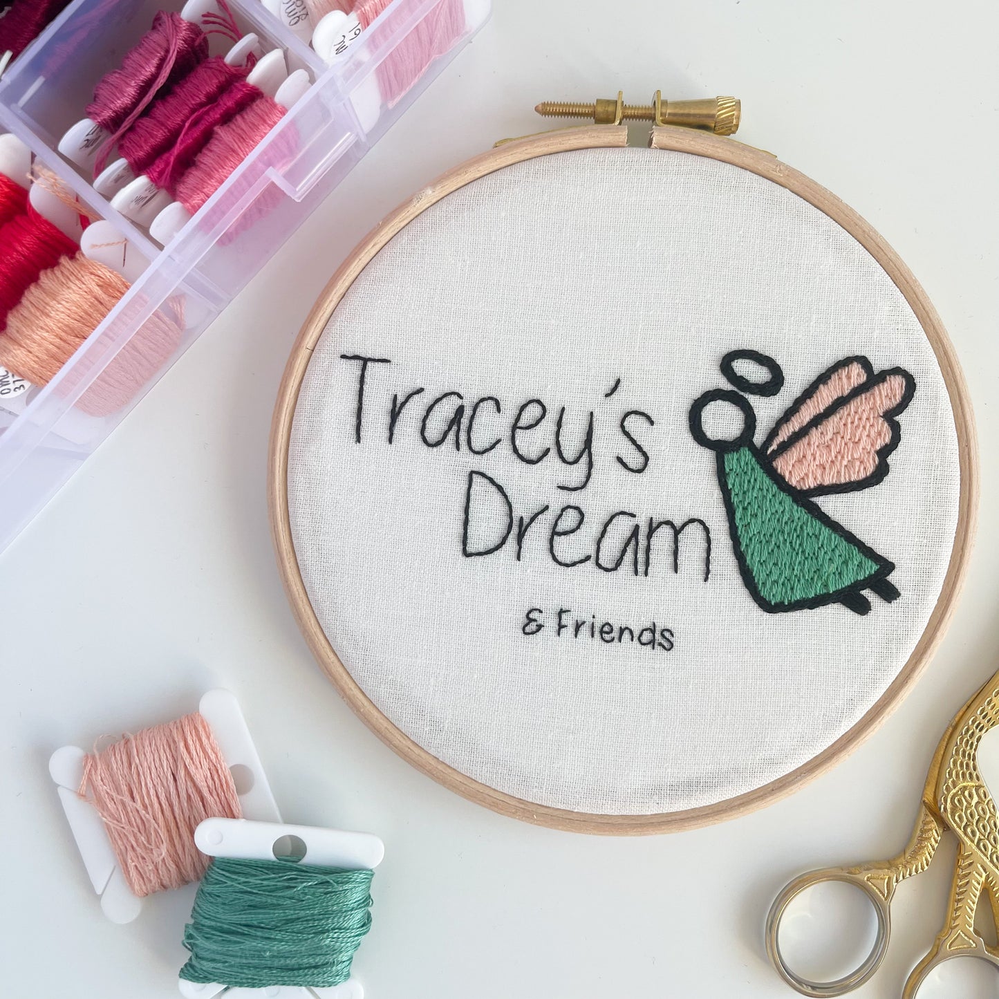 Custom Logo Hand Embroidery Hoop