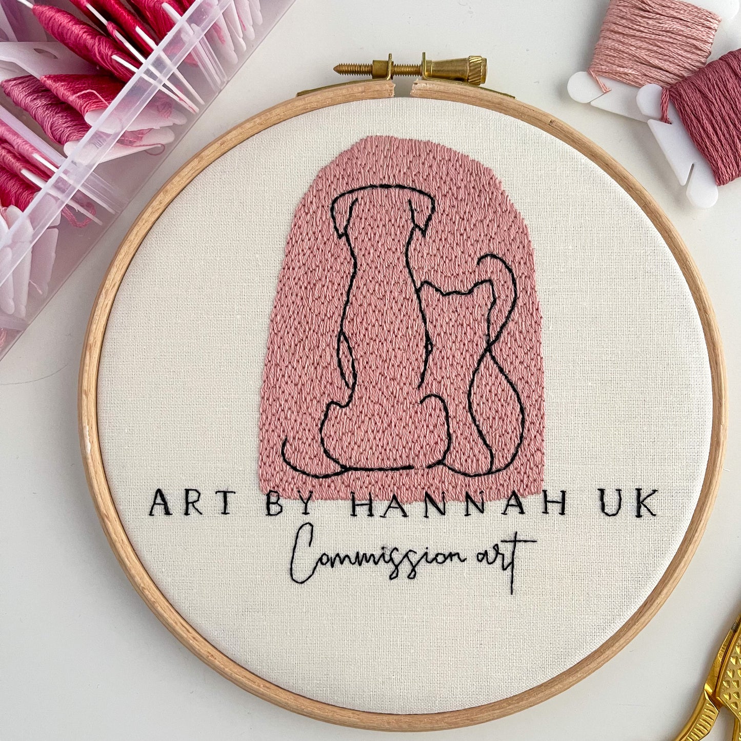 Custom Logo Hand Embroidery Hoop