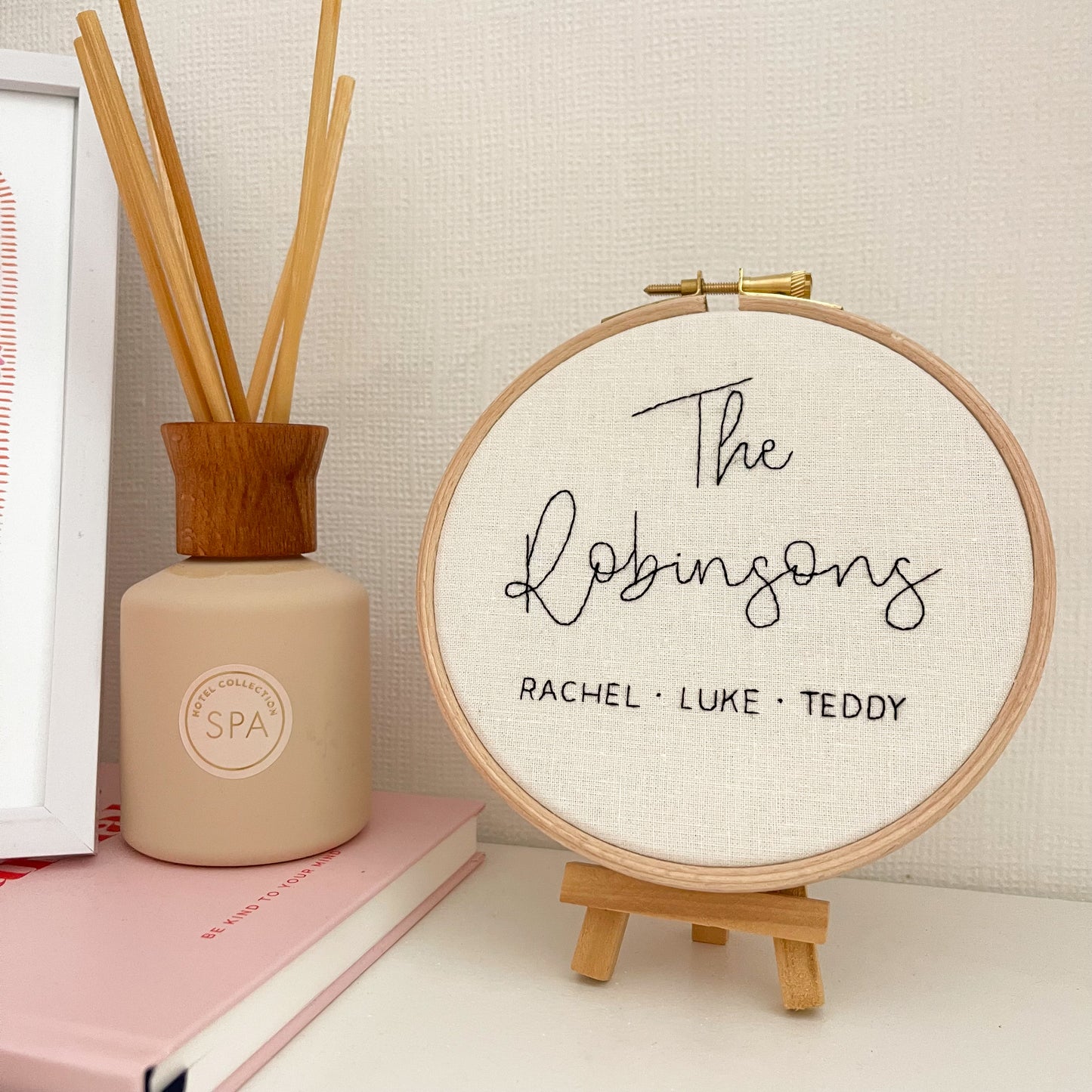 Personalised Family Name Hoop