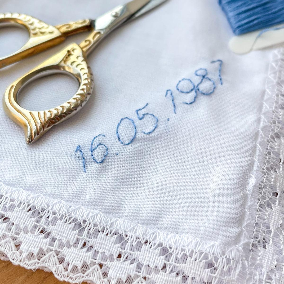 Personalised Wedding Handkerchief