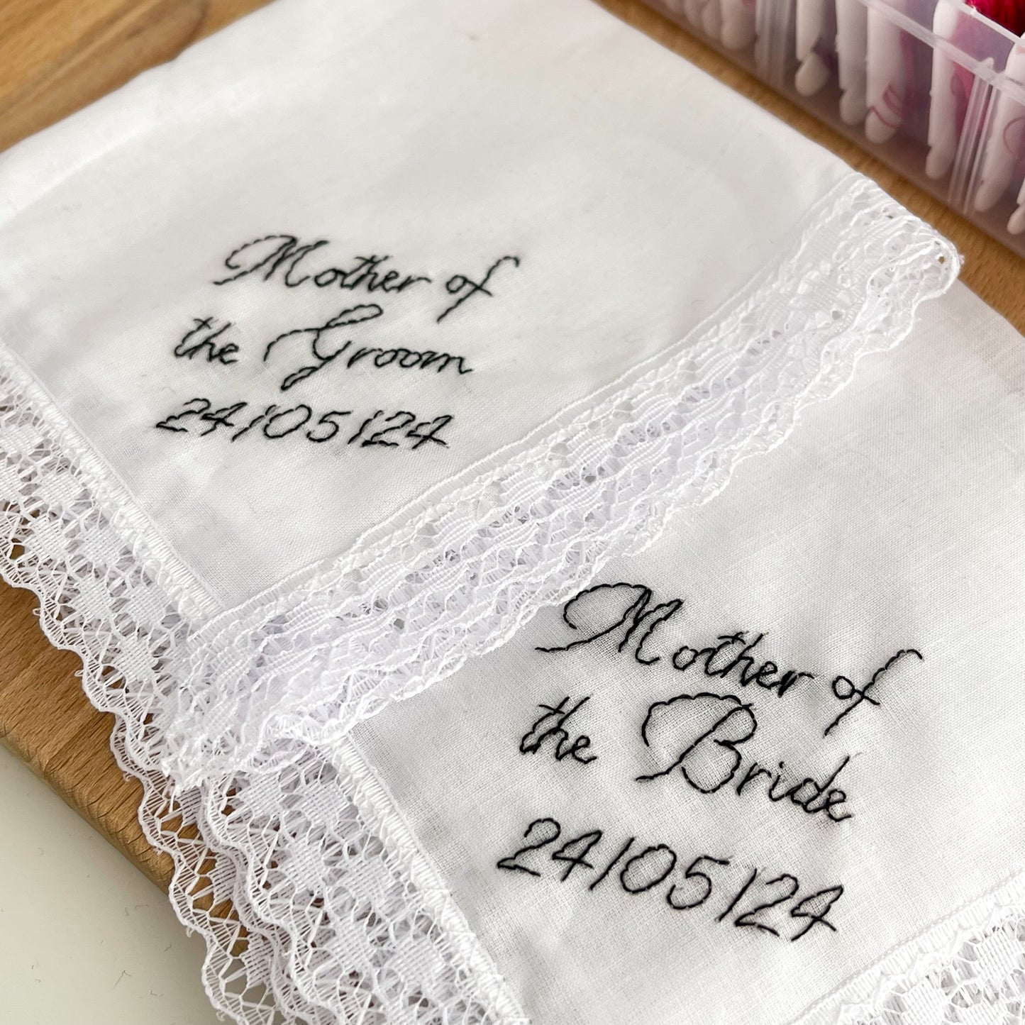 Personalised Wedding Handkerchief